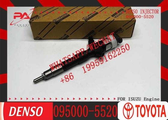  2KD New Diesel Common Rail Fuel Injector 095000-5520 Nozzle Injector 095000 5520 0950005520 for Toyota Hilux
