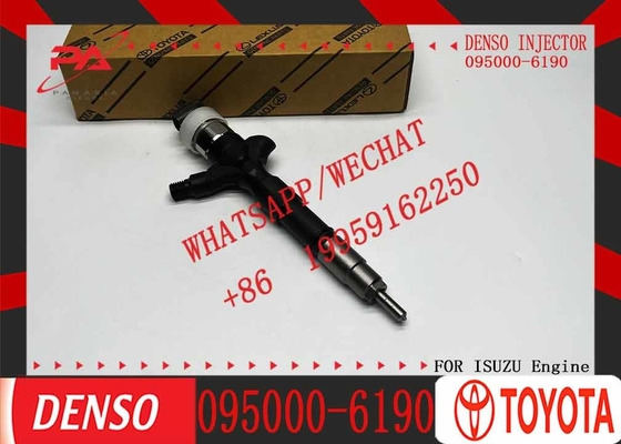 High Quality Common Rail Injector Diesel Fuel Injector 095000-6190 23670-30100 For TOYOTA HILUX 2KD-FTV Engine