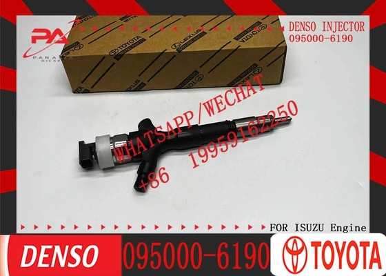 High Quality Common Rail Injector Diesel Fuel Injector 095000-6190 23670-30100 For TOYOTA HILUX 2KD-FTV Engine