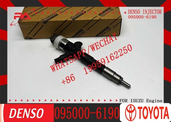 High Quality Common Rail Injector Diesel Fuel Injector 095000-6190 23670-30100 For TOYOTA HILUX 2KD-FTV Engine