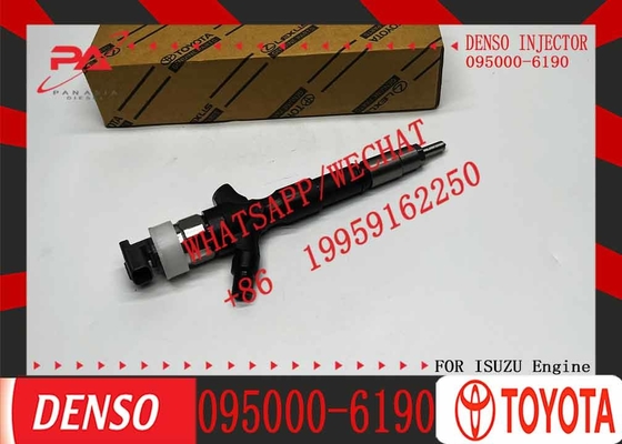 High Quality Common Rail Injector Diesel Fuel Injector 095000-6190 23670-30100 For TOYOTA HILUX 2KD-FTV Engine