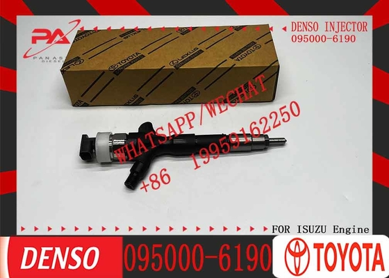 High Quality Common Rail Injector Diesel Fuel Injector 095000-6190 23670-30100 For TOYOTA HILUX 2KD-FTV Engine