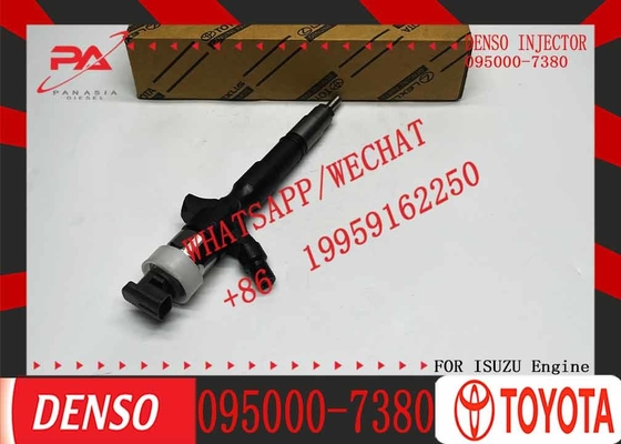 095000-7380 Common Rail Diesel Fuel Injector 095000 7380 Diesel Fuel Injector 0950007380 for Toyota Hiace 2.5 D 2KD-FTV