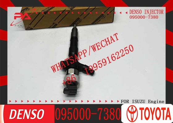 095000-7380 Common Rail Diesel Fuel Injector 095000 7380 Diesel Fuel Injector 0950007380 for Toyota Hiace 2.5 D 2KD-FTV