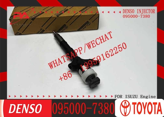 095000-7380 Common Rail Diesel Fuel Injector 095000 7380 Diesel Fuel Injector 0950007380 for Toyota Hiace 2.5 D 2KD-FTV