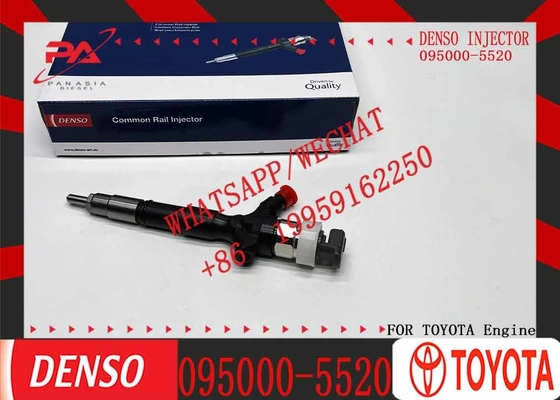  2KD New Diesel Common Rail Fuel Injector 095000-5520 Nozzle Injector 095000 5520 0950005520 for Toyota Hilux