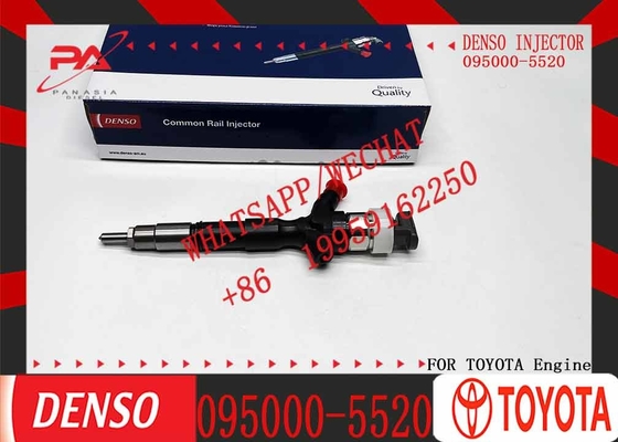  2KD New Diesel Common Rail Fuel Injector 095000-5520 Nozzle Injector 095000 5520 0950005520 for Toyota Hilux