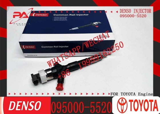 2KD New Diesel Common Rail Fuel Injector 095000-5520 Nozzle Injector 095000 5520 0950005520 for Toyota Hilux