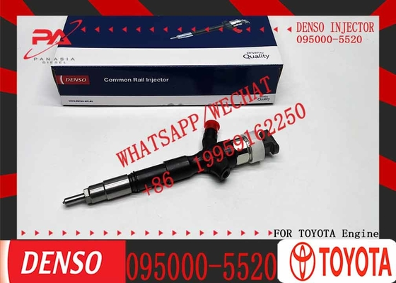  2KD New Diesel Common Rail Fuel Injector 095000-5520 Nozzle Injector 095000 5520 0950005520 for Toyota Hilux