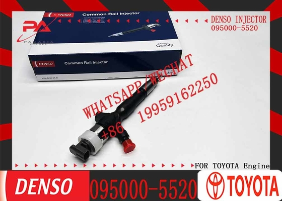  2KD New Diesel Common Rail Fuel Injector 095000-5520 Nozzle Injector 095000 5520 0950005520 for Toyota Hilux