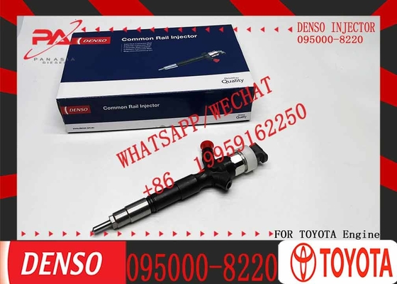 Diesel Engine injector Common Rail Fuel Injector 23670-0L050 095000-8290 0950008290 095000-8220 For Denso Toyota Hilux 1