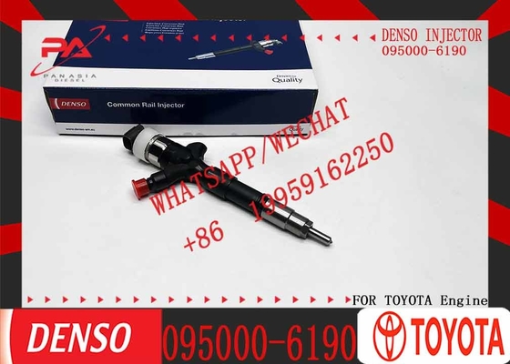 High Quality Diesel Fuel Injector 095000-6190/095000-7390 23670-30100 For TOYOTA HILUX 2KD-FTV Engine