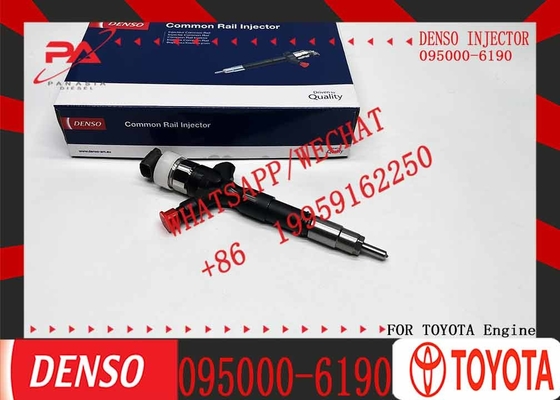 High Quality Diesel Fuel Injector 095000-6190/095000-7390 23670-30100 For TOYOTA HILUX 2KD-FTV Engine