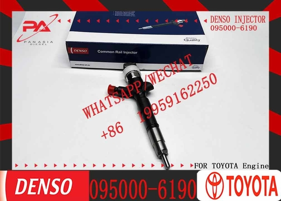 High Quality Diesel Fuel Injector 095000-6190/095000-7390 23670-30100 For TOYOTA HILUX 2KD-FTV Engine