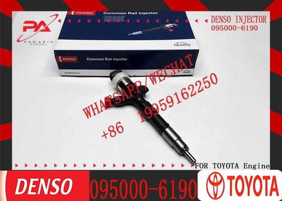 High Quality Diesel Fuel Injector 095000-6190/095000-7390 23670-30100 For TOYOTA HILUX 2KD-FTV Engine