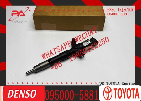 New diesel common rail injectors 23670-30050 095000-5881 for Toyota 2KD-FTV engines