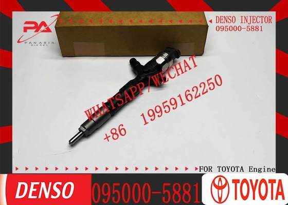 New diesel common rail injectors 23670-30050 095000-5881 for Toyota 2KD-FTV engines