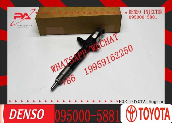 New diesel common rail injectors 23670-30050 095000-5881 for Toyota 2KD-FTV engines