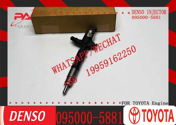 New diesel common rail injectors 23670-30050 095000-5881 for Toyota 2KD-FTV engines