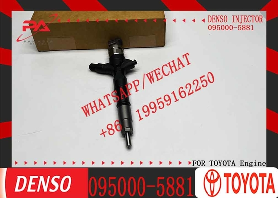New diesel common rail injectors 23670-30050 095000-5881 for Toyota 2KD-FTV engines