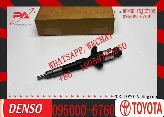 Diesel Fuel Injector 095000-6760 095000-6761 Common Rail Fuel Injector 23670-30140 For Toyota Hilux 2.5l Euro4