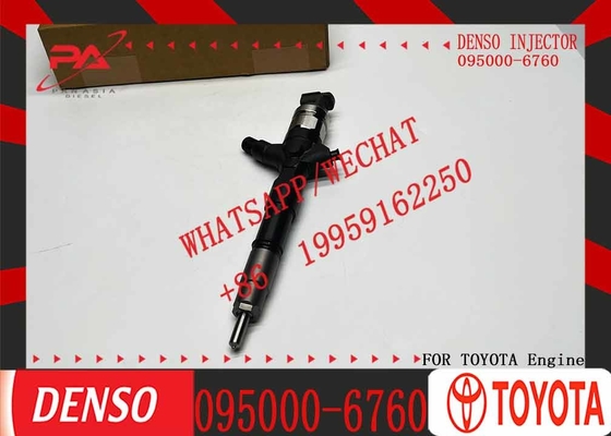 Diesel Fuel Injector 095000-6760 095000-6761 Common Rail Fuel Injector 23670-30140 For Toyota Hilux 2.5l Euro4