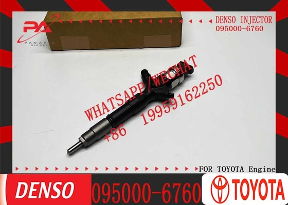 Diesel Fuel Injector 095000-6760 095000-6761 Common Rail Fuel Injector 23670-30140 For Toyota Hilux 2.5l Euro4