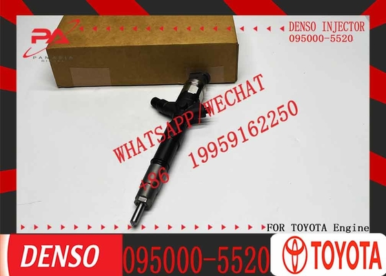  2KD New Diesel Common Rail Fuel Injector 095000-5520 Nozzle Injector 095000 5520 0950005520 for Toyota Hilux