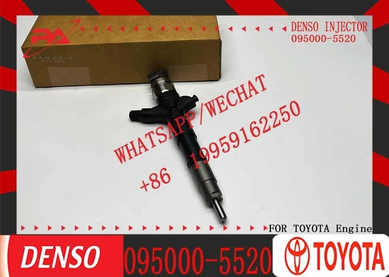  2KD New Diesel Common Rail Fuel Injector 095000-5520 Nozzle Injector 095000 5520 0950005520 for Toyota Hilux