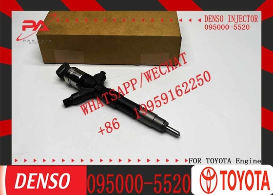  2KD New Diesel Common Rail Fuel Injector 095000-5520 Nozzle Injector 095000 5520 0950005520 for Toyota Hilux