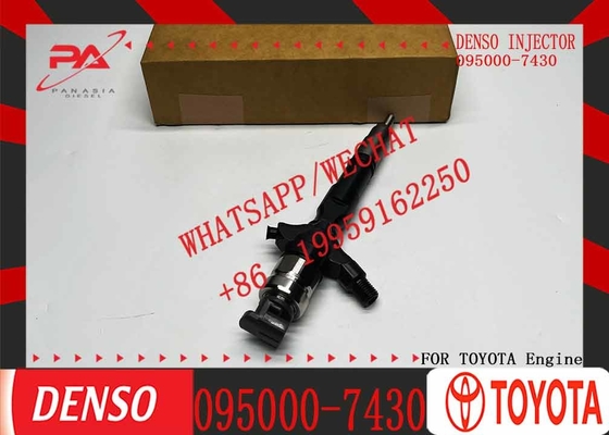  Nozzle Injector 095000-7430 095000 7430 Diesel Common Rail Fuel Injector 0950007430 for TOYOTA HIACE 2.5 D-4D