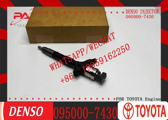  Nozzle Injector 095000-7430 095000 7430 Diesel Common Rail Fuel Injector 0950007430 for TOYOTA HIACE 2.5 D-4D