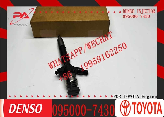  Nozzle Injector 095000-7430 095000 7430 Diesel Common Rail Fuel Injector 0950007430 for TOYOTA HIACE 2.5 D-4D