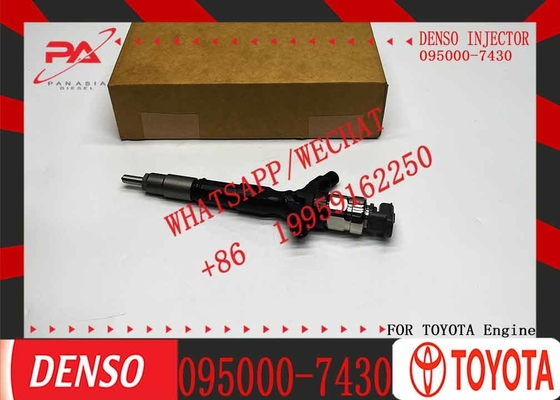  Nozzle Injector 095000-7430 095000 7430 Diesel Common Rail Fuel Injector 0950007430 for TOYOTA HIACE 2.5 D-4D
