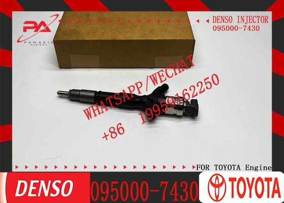  Nozzle Injector 095000-7430 095000 7430 Diesel Common Rail Fuel Injector 0950007430 for TOYOTA HIACE 2.5 D-4D