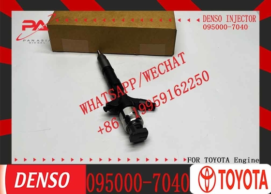  2KD CR Diesel Fuel Nozzle Injector 095000-7040 Common Rail Injector 095000 7040 0950007040 for Toyota