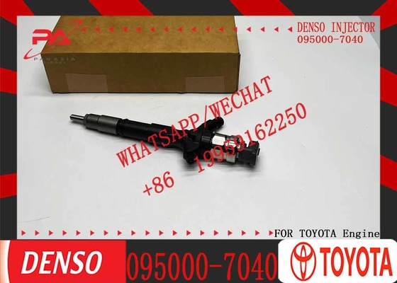  2KD CR Diesel Fuel Nozzle Injector 095000-7040 Common Rail Injector 095000 7040 0950007040 for Toyota