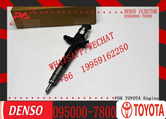 Diesel Fuel Injector Common Rail Injector Assembly 095000-7801 095000-7800 23670-30310 for TOYOTA Hiace 2KD-FTV Euro IV