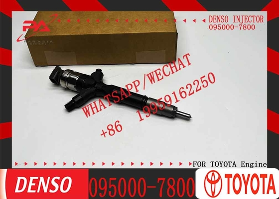 Diesel Fuel Injector Common Rail Injector Assembly 095000-7801 095000-7800 23670-30310 for TOYOTA Hiace 2KD-FTV Euro IV