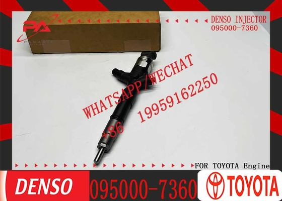 Hot Sale Fuel Unit Injector 095000 7360 0950007360 Common Rail Injector 095000-7360 for Toyota