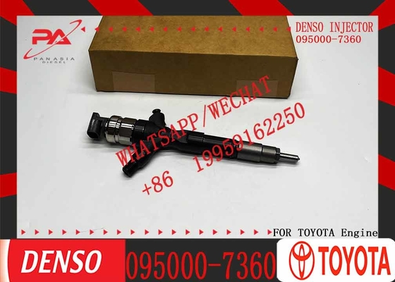 Hot Sale Fuel Unit Injector 095000 7360 0950007360 Common Rail Injector 095000-7360 for Toyota