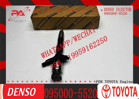  2KD New Diesel Common Rail Fuel Injector 095000-5520 Nozzle Injector 095000 5520 0950005520 for Toyota Hilux