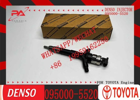  2KD New Diesel Common Rail Fuel Injector 095000-5520 Nozzle Injector 095000 5520 0950005520 for Toyota Hilux