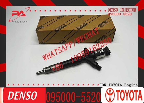  2KD New Diesel Common Rail Fuel Injector 095000-5520 Nozzle Injector 095000 5520 0950005520 for Toyota Hilux