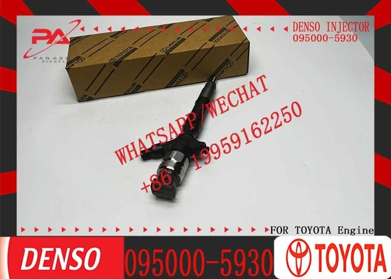  095000-5930 Diesel Engine Injection 09500059319X 23670-30240 Electric Fuel Injector 095000-5931 for Toyota