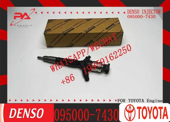  Nozzle Injector 095000-7430 095000 7430 Diesel Common Rail Fuel Injector 0950007430 for TOYOTA HIACE 2.5 D-4D