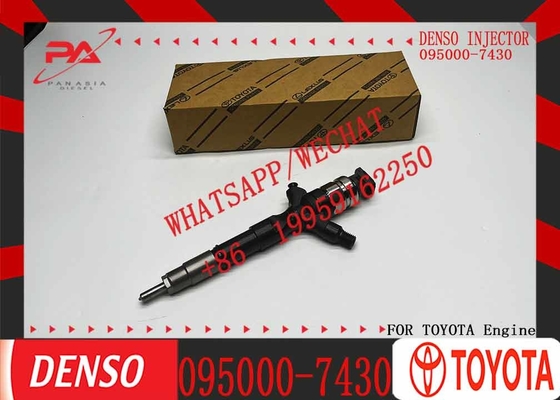  Nozzle Injector 095000-7430 095000 7430 Diesel Common Rail Fuel Injector 0950007430 for TOYOTA HIACE 2.5 D-4D