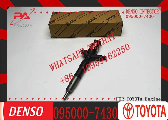  Nozzle Injector 095000-7430 095000 7430 Diesel Common Rail Fuel Injector 0950007430 for TOYOTA HIACE 2.5 D-4D