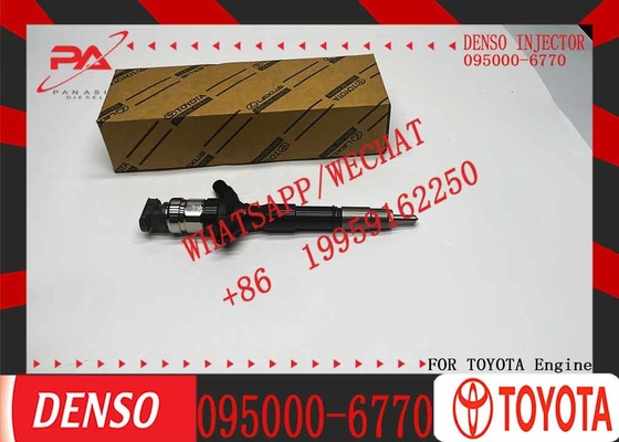 New Fuel Injectors Nozzle 095000-7040 095000-6770 23670-39145 23670-30150 for Toyota Hiace 2.5 D4D HILUX 2KD-FTV Engine
