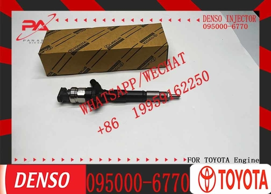 New Fuel Injectors Nozzle 095000-7040 095000-6770 23670-39145 23670-30150 for Toyota Hiace 2.5 D4D HILUX 2KD-FTV Engine